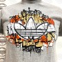Футболка Adidas Originals Crossed Tref (Grey)